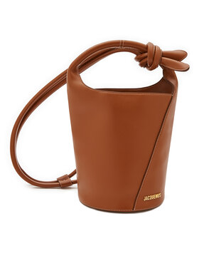 JACQUEMUS JACQUEMUS Σακίδιο Le Petit Tourni 245BA366-3173 Καφέ