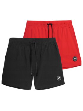 4F 4F Plážové šortky 2P2P--SS-FWSS24UBDSM123-91S Farebná Regular Fit