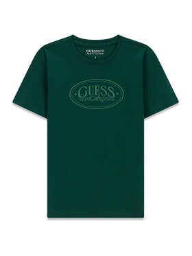 Guess Kids Guess Kids T-Shirt 184427 Zielony Classic Fit