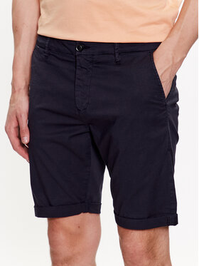 Guess Guess Шорти от плат Myron M3GD18 WFBZ3 Тъмносин Slim Fit