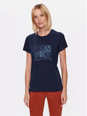 Helly Hansen Helly Hansen T-Shirt 63341 Granatowy Regular Fit