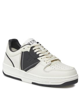 Guess Guess Sneakersy Ancona Low FMPANC LEA12 Biela