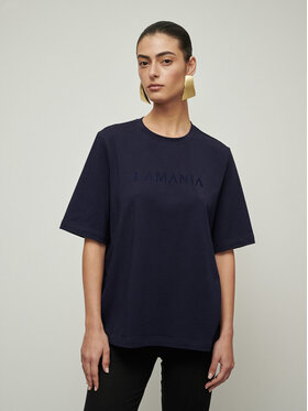 La Mania La Mania T-shirt LUCY 3 Blu scuro Classic Fit