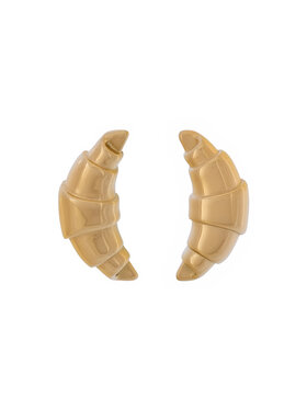 Aldo Aldo Ohrringe Croissants 14088495 Goldfarben