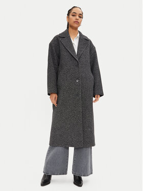 Calvin Klein Jeans Calvin Klein Jeans Vilnas mētelis J20J224618 Pelēks Relaxed Fit