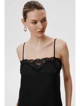 MARI PRETI MARI PRETI Top Elise Nero Regular Fit