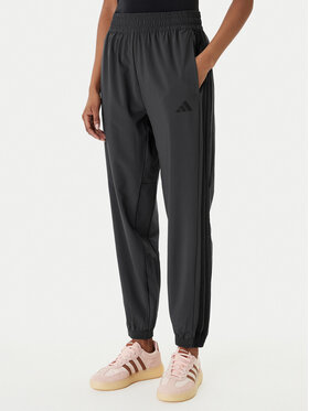 adidas adidas Παντελόνι φόρμας Train Essentials 3-Stripes Woven KC5496 Μαύρο Regular Fit