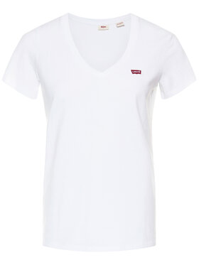 Levi's® Levi's® T-Shirt Perfect V-Neck Tee 85341-0002 Weiß Regular Fit