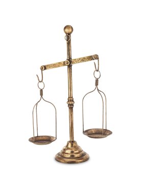 MIAhome MIAhome Figurka waga szalkowa LIBRA Złoty