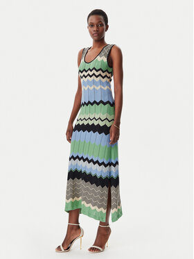 LOLA CASADEMUNT LOLA CASADEMUNT Φόρεμα υφασμάτινο MS2516005 Έγχρωμο Regular Fit