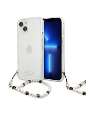 Guess Guess Etui na telefon iPhone 13 Mini Przezroczysty