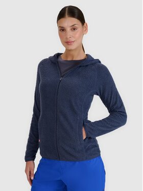 4F 4F Fleecová mikina 4FWSS25TFSWF481-22S Čierna Regular Fit