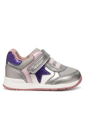 Geox Geox Tenisice B Rishon B560LA 0AJAS C1AG8 Srebrna