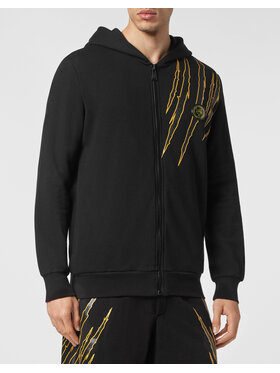Plein Sport Plein Sport Mikina 14513 Černá Regular Fit