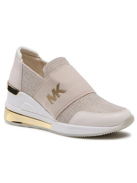 MICHAEL Michael Kors MICHAEL Michael Kors Sneakersy Felix Trainer Extreme 43S1FXS4D Béžová