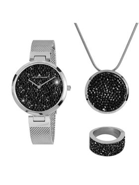 Jacques Lemans Jacques Lemans Poklon set Jewellery Set 1-2035G-SET56 Srebrna
