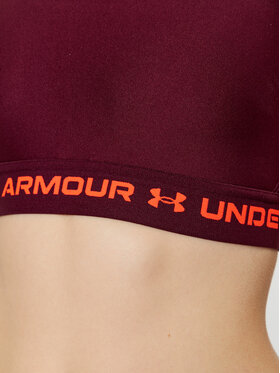 Under Armour Špotni Nedrček Ua Crossback Mid Bra 1361034 Bordo Rdeča Compression Fit