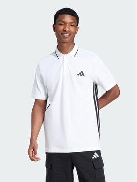 adidas adidas Polo 143471 Biały Regular Fit