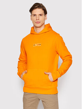 Tommy Hilfiger Tommy Hilfiger Sweatshirt Square Logo MW0MW24150 Orange Regular Fit