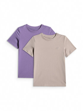 4F 4F T-Shirt BASIC+ Kolorowy Regular Fit