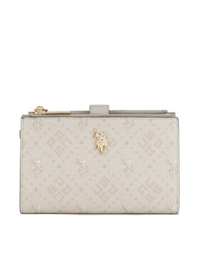 U.S. Polo Assn. U.S. Polo Assn. Голям дамски портфейл BIUXT6224WVP Бежов