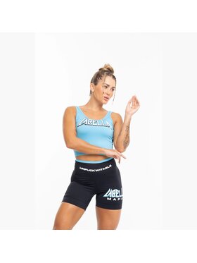 LaBellaMafia LaBellaMafia Top LABELLAMAFIA TOP HEAVEN BLUE Niebieski Regular Fit
