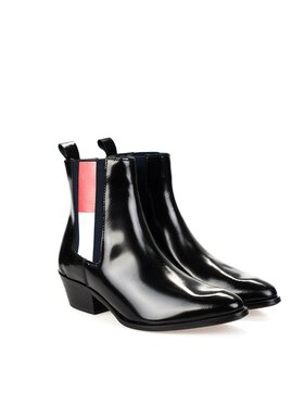 Tommy Hilfiger Tommy Hilfiger Kozaki EN0EN00711 Czarny