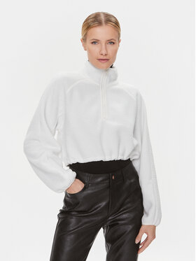 Calvin Klein Performance Calvin Klein Performance Fleecová mikina 00GWF3W327 Bílá Relaxed Fit