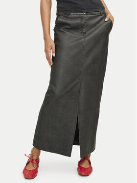 JJXX JJXX Suknja od imitacije kože Maddy 12262132 Crna Regular Fit