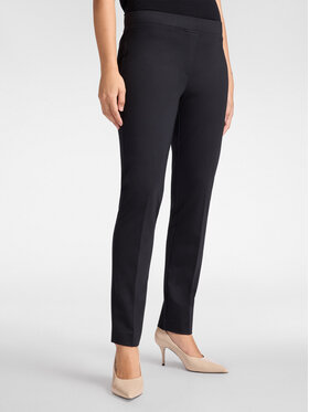 Elena Mirò Elena Mirò Spodnie materiałowe P813Z100130N033 Czarny Regular Fit