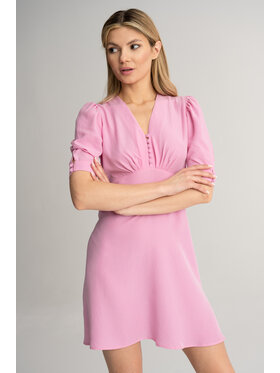 Leimann Leimann Sukienka letnia Angela Różowy Feminine Fit