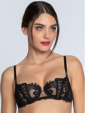 Lise Charmel Lise Charmel Podprsenka Balconette ACJ3435 Černá