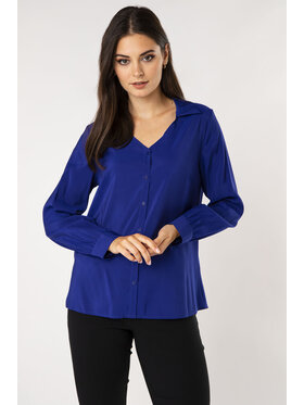 QUIOSQUE QUIOSQUE Halenka ELA SHIRT Modrá Regular Fit