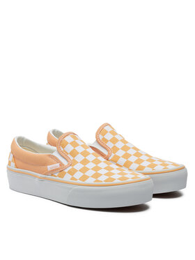 Vans Tenis Superge Classic Slip On Platform VN00018EAAS1 Bež