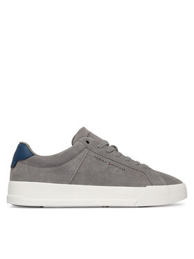 Tommy Hilfiger Tommy Hilfiger Sneakersy Th Court Suede FM0FM05824 Szary