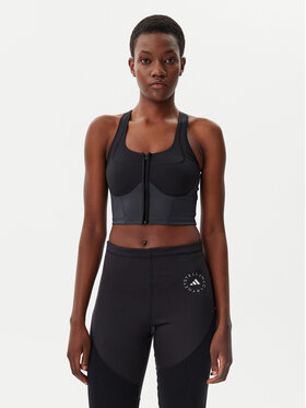 adidas by Stella McCartney adidas by Stella McCartney Τοπ Stella McCartney Two-tone JM0301 Μαύρο Slim Fit