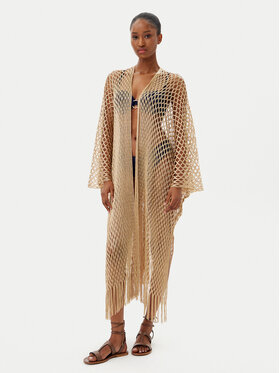 Selmark Selmark Kimono BC197 Auriu Relaxed Fit