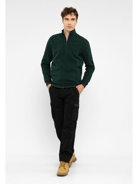 Volcano Volcano Bluza B-WIND Zielony Regular Fit
