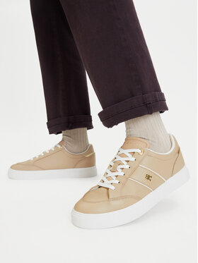 Tommy Hilfiger Tommy Hilfiger Sneakers Th Feminine Cupsole FW0FW09600 Beige