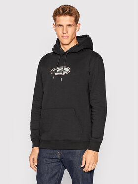 Quiksilver Džemperis Heritage Oval Logo EQYFT04672 Juoda Comfort Fit
