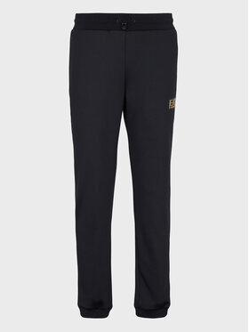 EA7 Emporio Armani EA7 Emporio Armani Donji dio trenerke 6RPP68 PJRZZ 1200 Crna Regular Fit