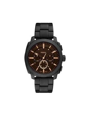 Fossil Fossil Sat Machine Chronograph FS6097 Crna
