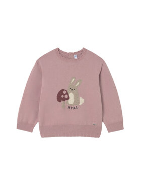 Mayoral Mayoral Sweter 2354 Różowy Regular Fit