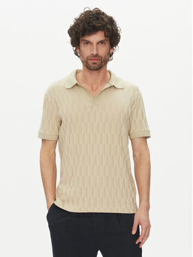 Marciano Guess Marciano Guess Tricou polo 5GHP03 6326A Bej Regular Fit