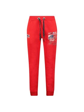 Geographical Norway Geographical Norway Spodnie dresowe WW5807H/GNO-RED Czerwony Regular Fit