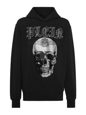 PHILIPP PLEIN PHILIPP PLEIN Mikina 14809 Čierna Regular Fit