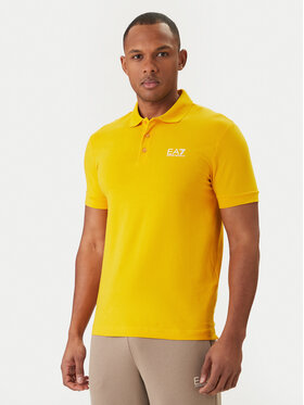 EA7 Emporio Armani EA7 Emporio Armani Tricou polo 8NPF14 PJVQZ U2102 Galben Regular Fit