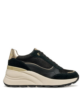 Geox Geox Sneakersy D Spherica Ec13 D45WAA 0MA22 C9999 Čierna