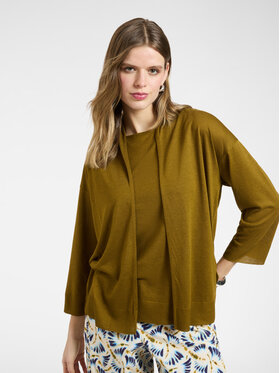 Elena Mirò Elena Mirò T-Shirt G092Z000613N025 Zielony Regular Fit