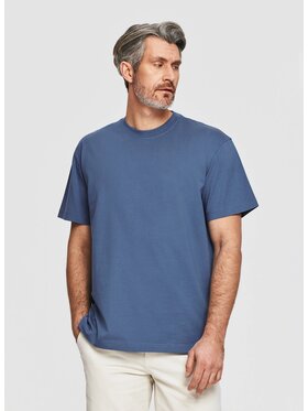 Pako Lorente Pako Lorente T-Shirt P26SF-TT-003 Niebieski Oversize